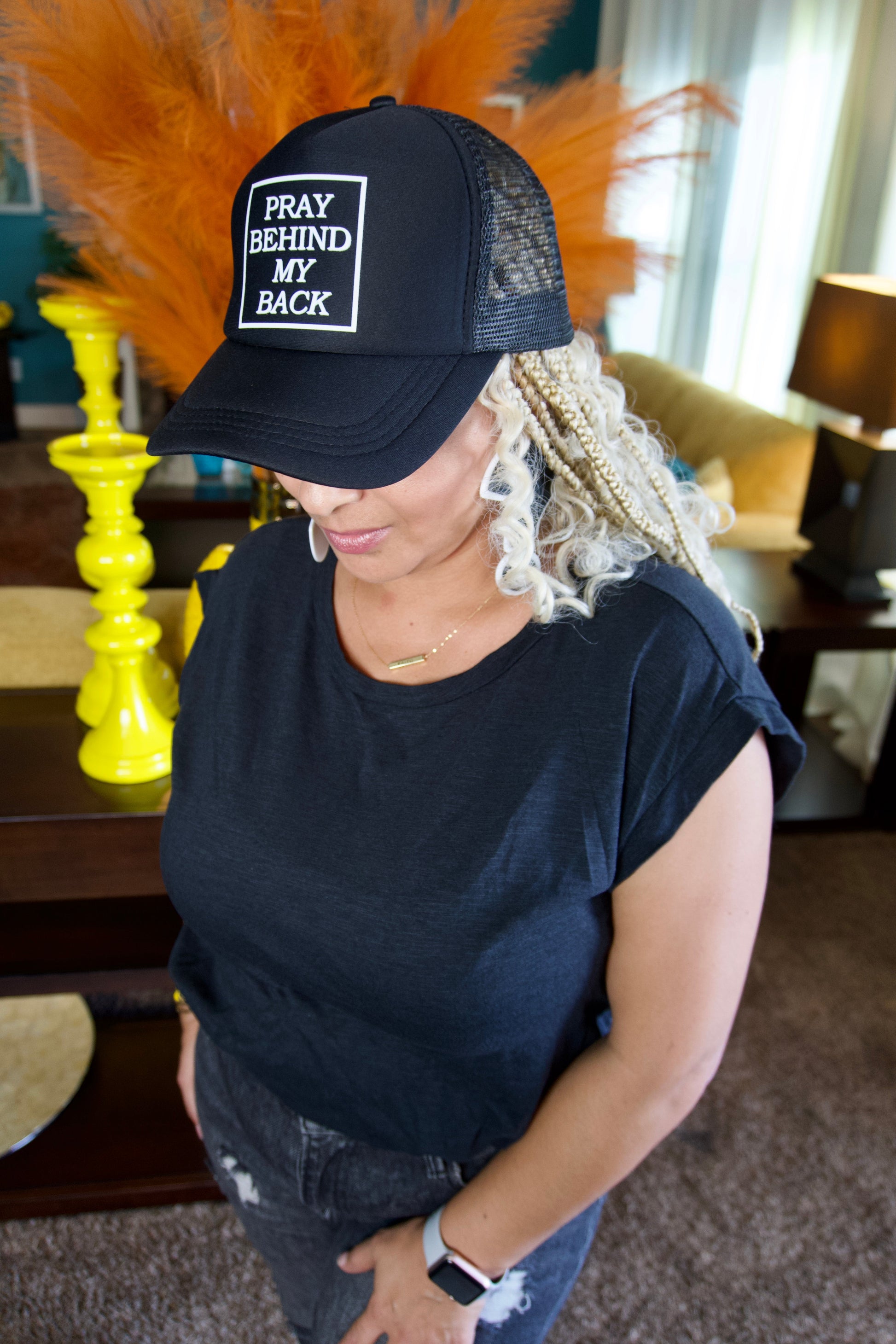 Pray Behind My Back Cap