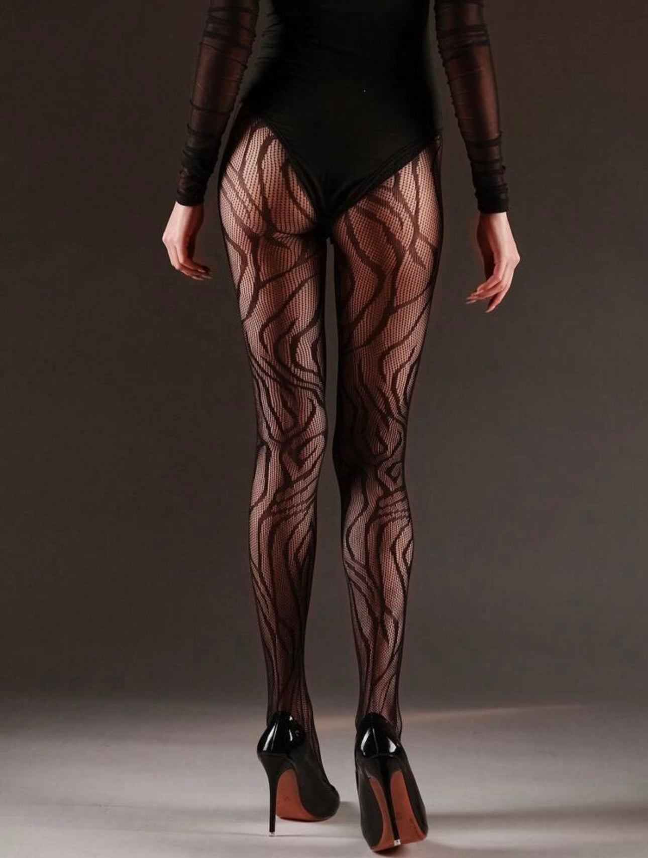 Swirl for the Girls Fishnet Stockings