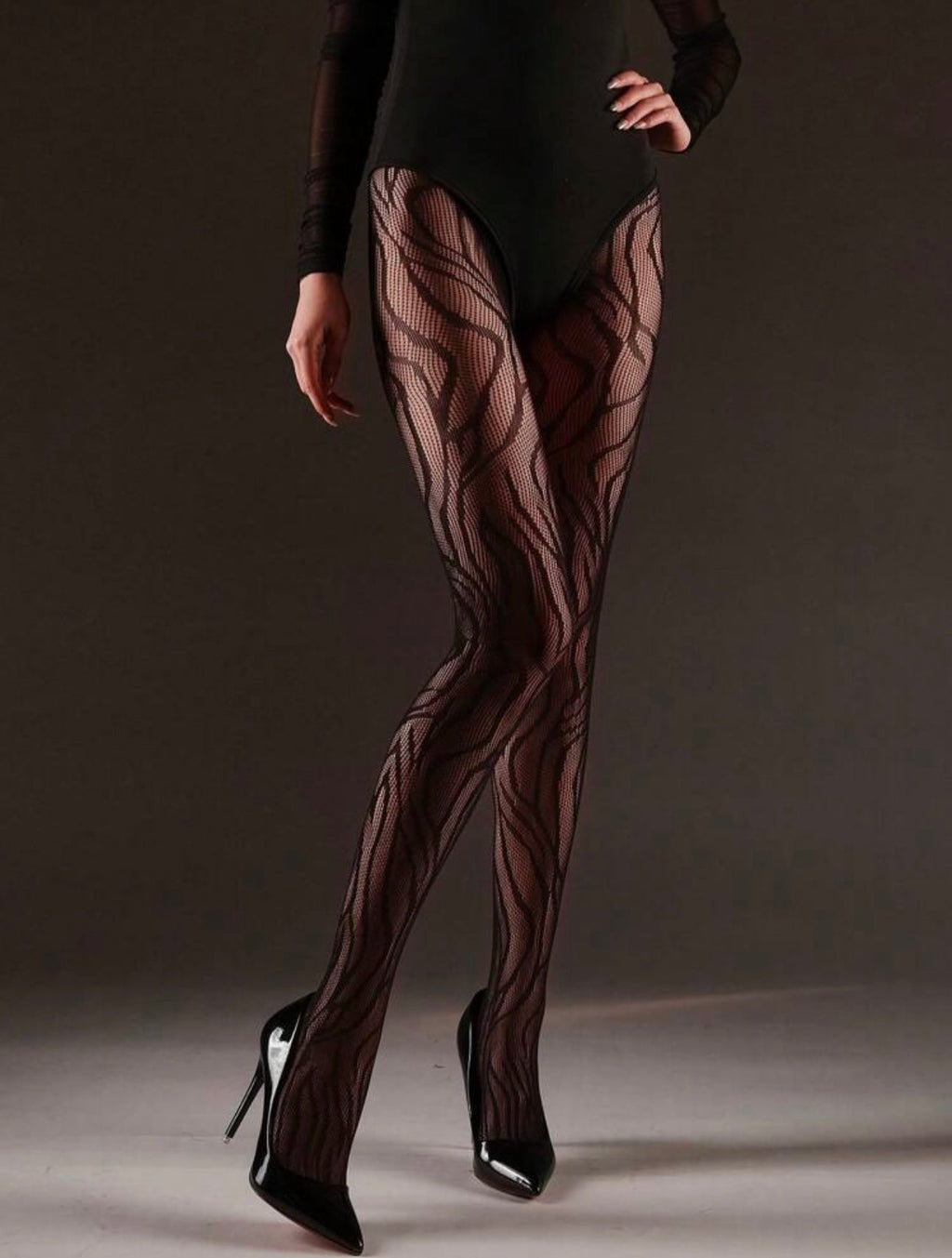 Swirl for the Girls Fishnet Stockings