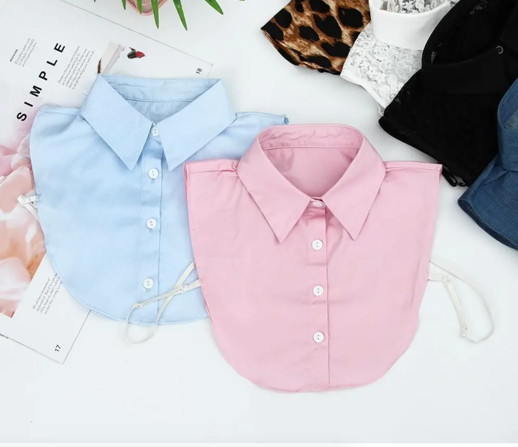 Sassy Faux Collar Top (Various)