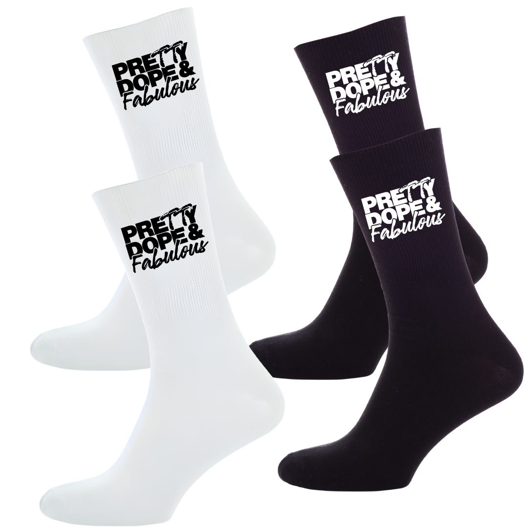 Pretty Dope & Fabulous Socks