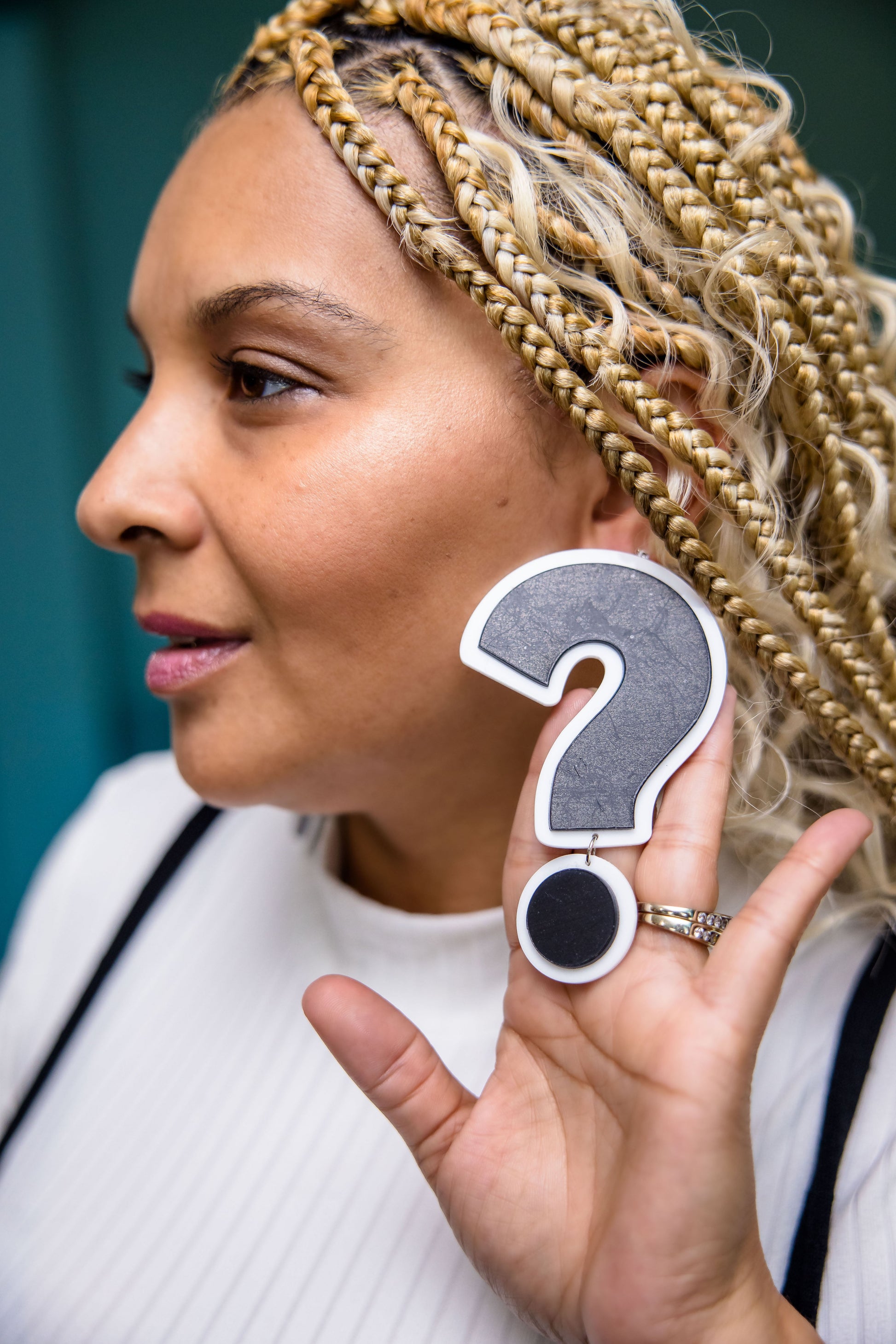 I Got Questions Earrings